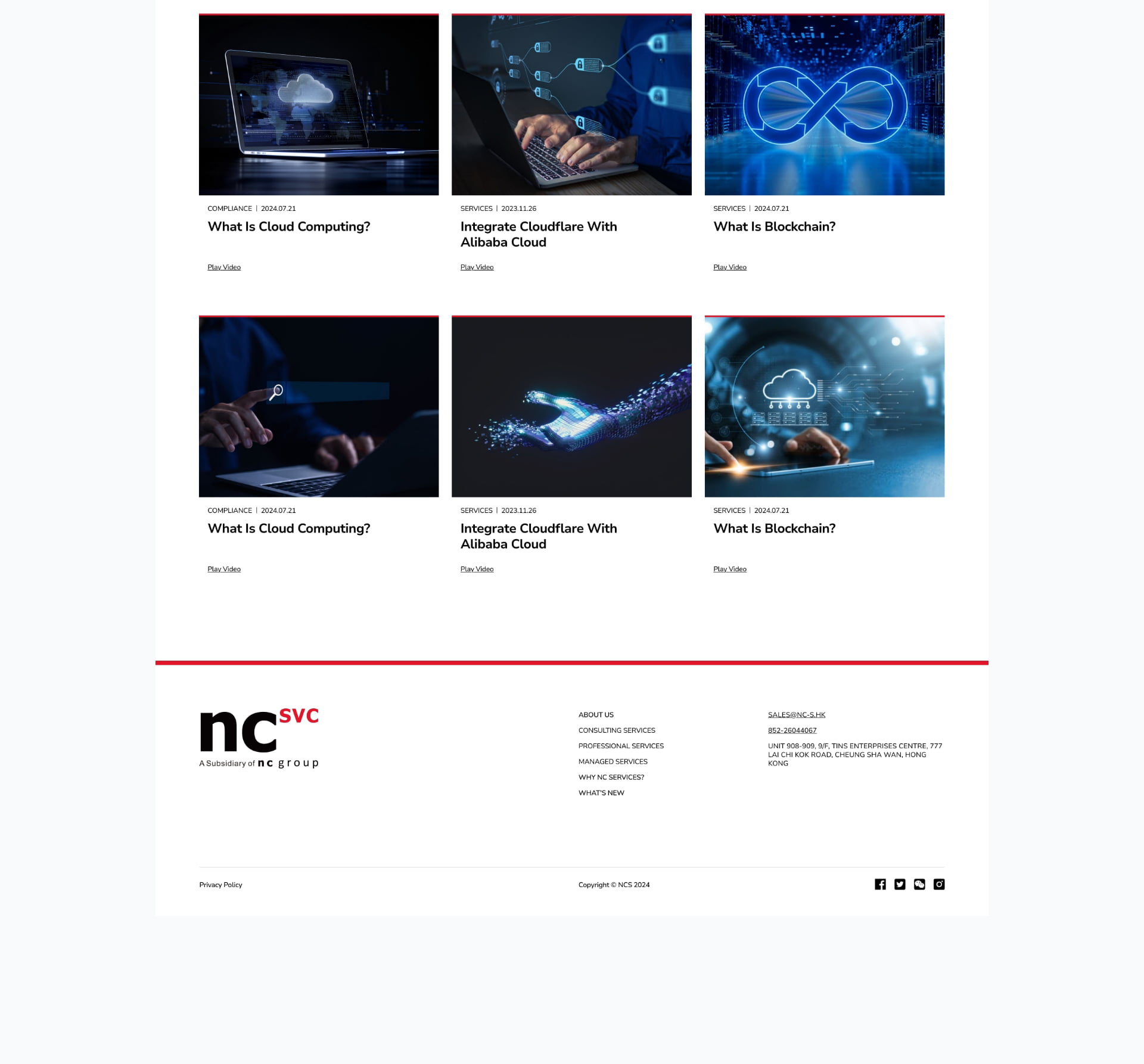 nc services